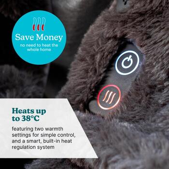 Homedics Утепленный шарф HCM-SWL100, 2 режима обогрева, беспроводной, 3ч работы, 210мин зарядка (HCM-SWL100)