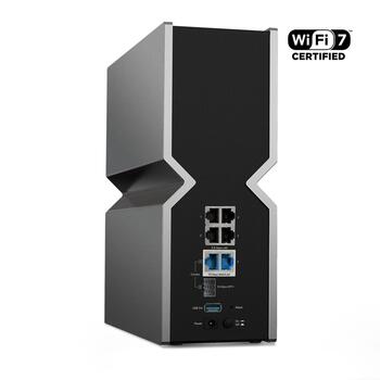 TP-Link Archer BE800 Wi-Fi 7 Tri-Band маршрутизатор BE19000 19000 Mbps Mesh USB 3.0 4×2.5GbE 2×10GbE Черный (ARCHER BE800)