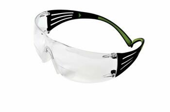 3M Aizsargbrilles SecureFit 400 SF425AF, +2,5, 0.021 kg, caurspīdīgas, 99,9% UVA/UVB aizsardzība (SF425AF)
