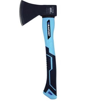 Blaupunkt Universālais cirvis AX0600, 0.600 kg, 36.5 cm, oglekļa tērauds, stikla šķiedras rokturis, zila krāsa (AX0600)