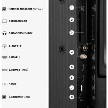 Hisense televizors 40A4S, 40