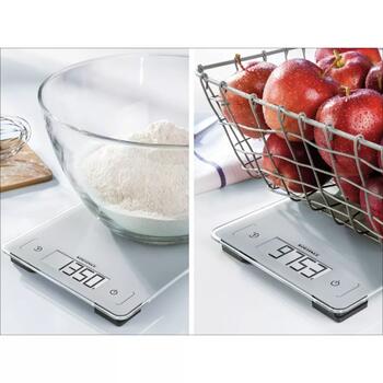 Soehnle Page Aqua Proof 1066225, 10kg, 1g, ūdensnecaurlaidīgs, LCD displejs, Sensor Touch, TARE (1066225)