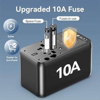 Adapter with Vention 100W charger 1xUSB-A 3xUSB-C (FJGB0)