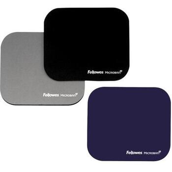 MOUSE PAD MICROBAN/SILVER 5934005 FELLOWES (5934005)