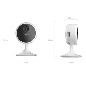 Ezviz CB1 CS-CB1 умная камера для помещений, 2МП, 1080p, ночное видение 5м, 1600мАч, MicroSD до 512ГБ, белый (CS-CB1)