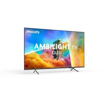 Philips televizors 43PQS8501/12, 109.2 cm 43 collas, QLED, 4K Ultra HD, 3840 x 2160 pikseļi, 60 Hz, HDR10+, Ambilight 3 puses (43PQS8501/12)