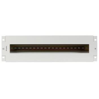 Lanberg Панель распределения напряжения 3U 19 дюймов, AK-VDP103-S, 3U, 132 x 482,5 x 61 мм, с заземлением, 4 винта (AK-VDP103-S)