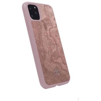 Woodcessories Stone Edition iPhone 11 Pro Max STO064, 6.5 дюйма, красный, гибкий камень, силиконовая рамка, Qi зарядка (STO064)