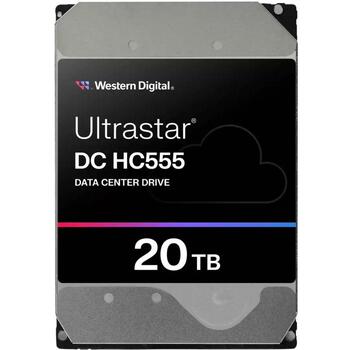 Western Digital HDD 0B47749 20TB 7200RPM 12Gbit/s 512MB Ultrastar DC HC555, 3.5
