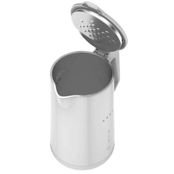 Умный электрический чайник 2200W 1.7L двойные стенки Strix функция контроля температуры Wi-Fi LED автоматическая защита белый AEK0008S Aeno (AEK0008S)