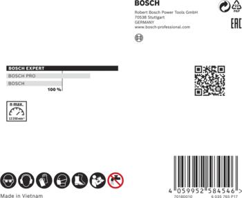 Dimanta cauruļu griešanas disks leņķa slīpmašīnām, ilgmūžīgs, 125 mm, 2608901391, BOSCH (2608901391)