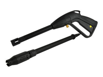 Geko Spiediena tīrīšanas pistole G73120, 60bar, 15l/min, 60°C, ūdens plūsmas regulēšana, drošības bloķēšana (G73120)