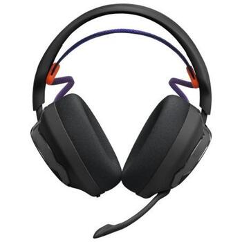 JBL Quantum 650 Wireless Black JBLQTUM650BLK, беспроводная игровая гарнитура, 32 Ом, 20-20000 Гц, Bluetooth 5.3, 60ч, 39ч, USB-C (JBLQTUM650BLK)