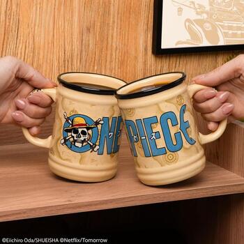 Paladone One Piece krūze PP14651OPNF, 350ml, daudzkrāsaina, 13x9x12cm, oficiāli licencēts produkts (PP14651OPNF)