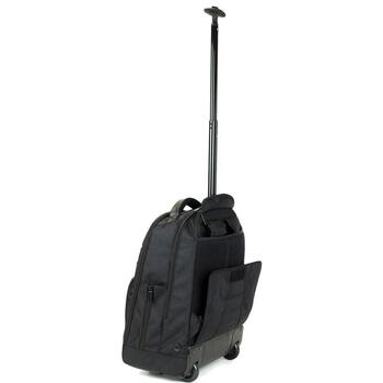 Targus рюкзак TSB700EU, 39,6 см, 30 л, полиэстер, телескопическая ручка, 2 колеса, плечевой ремень, черный (TSB700EU)