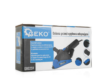 Putekļu aizsargs slīpmašīnai 115 un 125mm, G80259, GEKO (G80259)