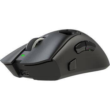 White Shark MORIEN WGM-5025 MORIEN-B, игровая мышь, 6 кнопок, 6200-12000 DPI, 1000 Гц, BT/2.4 ГГц/провод, 400 мАч, RGB, 67 г (MORIEN-B)