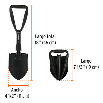 Saliekamā lāpsta PLE-18 16018 Truper (PLE-18)