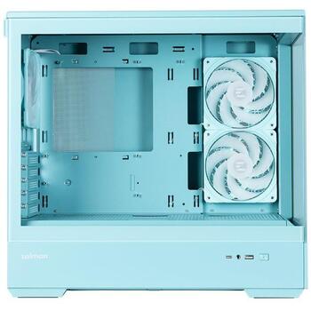 Zalman P30 MINT V2, mATX Mini Tower datora kaste, 3x120mm ARGB ventilatori, 360mm radiators, 420mm VGA, 173mm CPU dzesētājs (P30 MINT V2)
