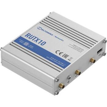 Teltonika Промышленный маршрутизатор RUTX10 RUTX10000000, 802.11ac, 867 Mbit/s, 10/100/1000 Mbit/s, 4xRJ-45, Bluetooth LE (RUTX10000000)
