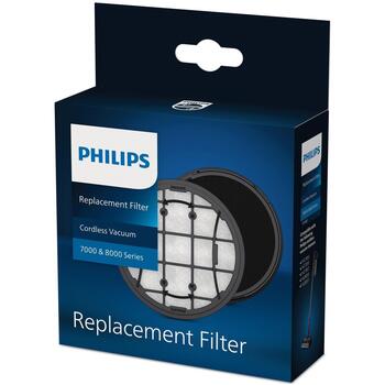 Philips Rezerves filtrs 6000, 7000 un 8000 sērijas bezvadu VC XV1681/01, 39.2 g, saderīgs ar XC6552, XC6553, XC6557, XC7053 (XV1681/01)