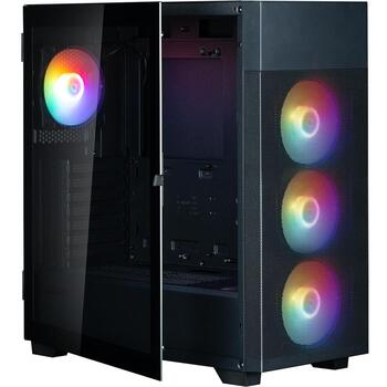 Zalman Корпус для компьютера S5 NEO Black, S5 NEO Black, 7.5кг, 456x215x490мм, 2x3.5/2.5, 2x2.5 SSD, ATX/mATX/Mini-ITX, 7 PCI (S5 NEO Black)