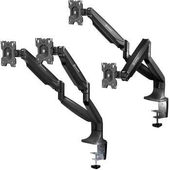 Onkron монитор, G200-B, для 2 экранов 33-81.3 см, грузоподъемность 1-9 кг, VESA 75x75, 100x100 мм, наклон -90° до +45° (G200-B)