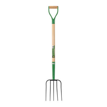 Kūtsmēslu dakšas 5 zaru ar 125 cm koka kātu John Deere® BPJ-5D-JD TRUPER (BPJ-5D-JD)