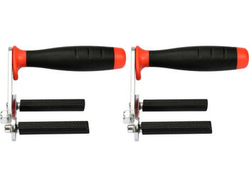 Yato reģipša pārnēsāšanas rokturi YT-37440, tērauds, 2 gab., PP un TPR rokturis, automātiska fiksācija, ergonomisks (YT-37440)