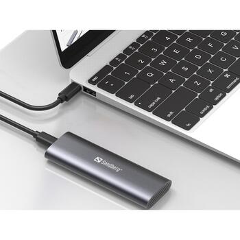 Sandberg Корпус M.2+NVMe SSD 136-39, 1.8