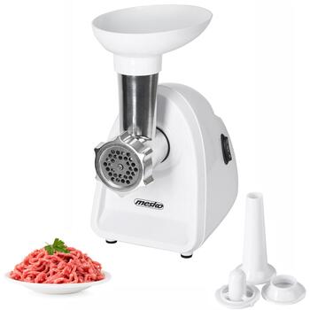 Mesko Мясорубка MS 4809, 350 Вт, 3 решета, с заземлением, компактная, легкая в очистке (MS 4809)