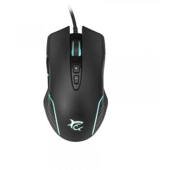 White Shark Игровая мышь AZARAH, 7200 DPI, 7 кнопок, 1.8 м, RGB подсветка, черная (AZARAH)