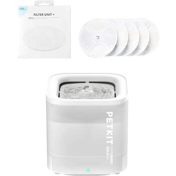 Petkit Умный поилкa для домашних животных Eversweet Solo P4103S White, 1.8 L, Фильтрация, Пластик, Белый (P4103S White)
