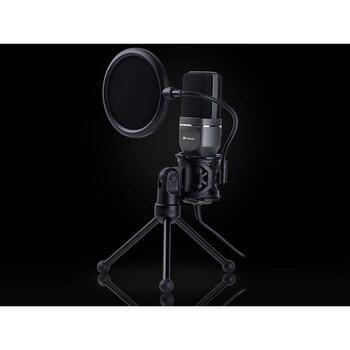Tracer TRAMIC46419 Digital USB Pro микрофон, 45dB ±3 dB, 1,5 м, USB, 2,2 кОм, 20–20 кГц, шумоподавление, регулировка наклона (TRAMIC46419)