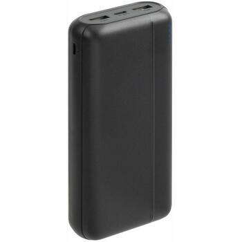 Rivacase Power Bank VA2071 BLACK, 20000 мАч, 10W, 2xUSB Type-A, 1xUSB Type-C, светодиодный индикатор, автоматическое отключение (VA2071 BLACK)