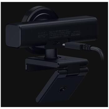 Razer веб-камера Kiyo V2 RZ19-05370100-R3M1, 8.3MP, 4K 30FPS, 1080p 60FPS, USB-C 3.2 Gen1, встроенный микрофон, HDR, шторка, 93° (RZ19-05370100-R3M1)