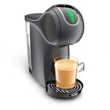 Delonghi Кофемашина EDG426.GY, 1400 W, 0.8 л, 15 бар, черный, автоматическое отключение, капучино (EDG426.GY)