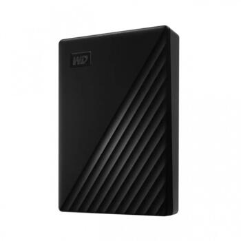Western Digital внешний жесткий диск My Passport WDBPKJ0050BBK-WESN, 5TB, 2,5 дюйма, HDD, USB 3.0, черный (WDBPKJ0050BBK-WESN)