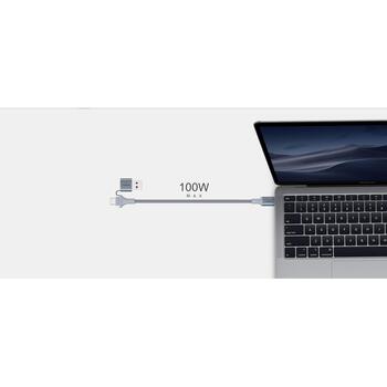 Orsen S8 кабель USB-A и Type-C, 5A, 1,5м, TPE ткань, YD/T 1591-2009 (S8)