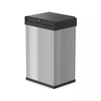 Hailo Big-Box Swing L 030840121, 35L, 50cm, 34x26cm, tērauds/plastmasa, atkritumu tvertne (030840121)