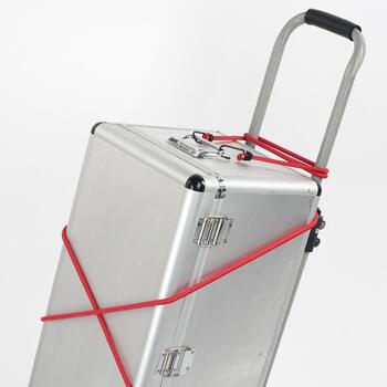 Kreator Bagāžas gumijas KRTH40902, 4 gab, 1000 mm, Ø 8 mm, maks. slodze 7 kg, stiepes izturība 70 kg, tērauda āķi (KRTH40902)