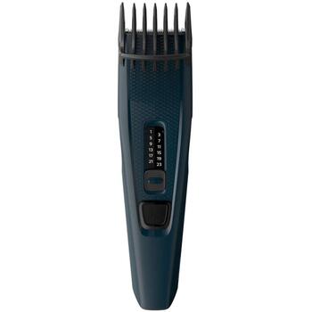 Philips Matu griešanas mašīna HC3505/15, 13 garuma iestatījumi, 2 mm solis, melna/zila (HC3505/15)
