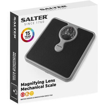 Salter Vannas istabas svars 484 SFEU12, 133kg, 25x25x5cm, palielināmā lēca, neslīdoša platforma (484 SFEU12)