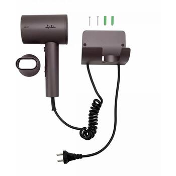 Jata настенный фен JBSC1440, 2000W, 2 скорости, 3 температурных режима, 1 насадка, быстрая сушка, настенный монтаж (JBSC1440)