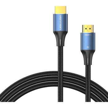 Vention HDMI кабель ALGLI, 8K@60Hz, 48Gbit/s, 3м, с заземлением, Dolby Vision, 3D, динамический HDR (ALGLI)
