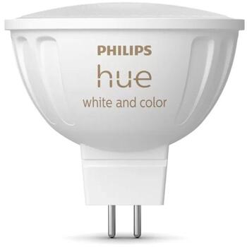 Philips Hue Лампочка WCA 12V MR16 8719514491403, 6.3 W, GU5.3, 400 lm, 25000 h, 2000-6500 K, Dimmable, Zigbee (8719514491403)