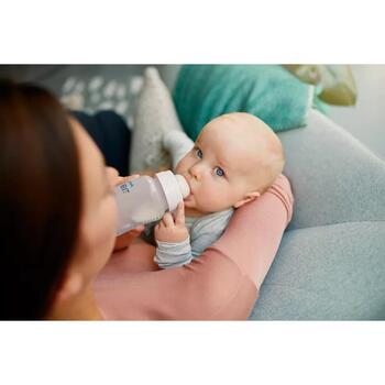 Philips Avent Бутылочка для кормления от колик SCY106/01, 330мл, 3м+, противоколиковый клапан, без BPA, 1 шт. (SCY106/01)