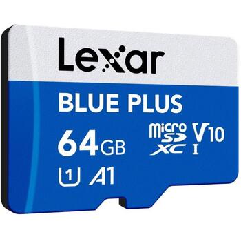 MEMORY MICRO SDXC 64GB UHS-I/W/A LMSBLPL064G-BNANG LEXAR (LMSBLPL064G-BNANG)