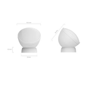 Ezviz CS-T1C PIR датчик движения, 7м, 90°, Zigbee 3.0, HomeKit, 2г, CR2450, белый (CS-T1C)