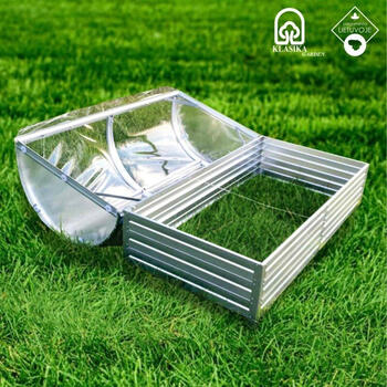 Paaugstinātās dobes pārklājs 1510x780x440mm; 3075150D KLASIKA GARDEN (3075150D)